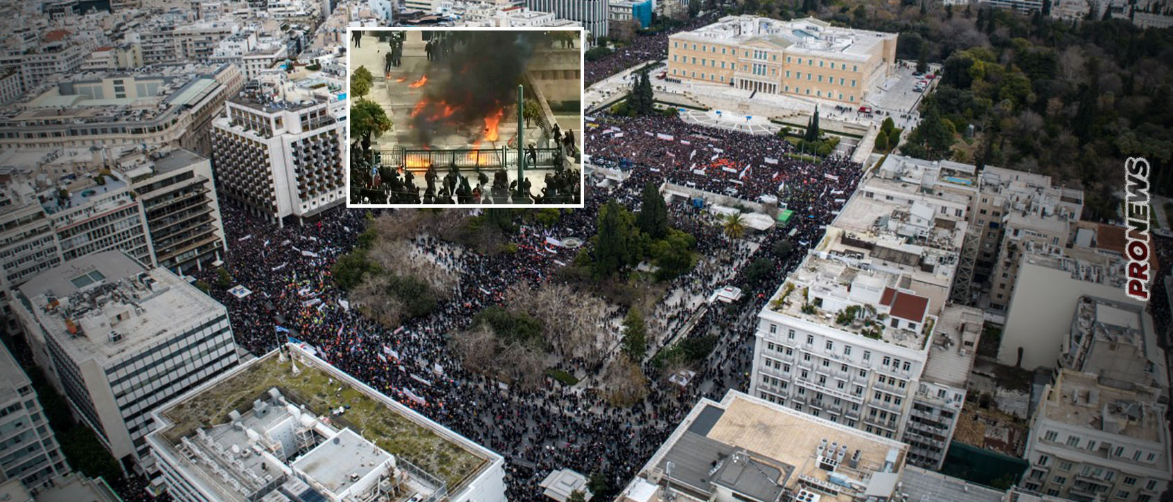 Σύνταγμα: Πώς οι παρακρατικοί διείσδυσαν στον υποτιθέμενο «κλοιό» 6.000 αστυνομικών και κατέστρεψαν την συγκέντρωση